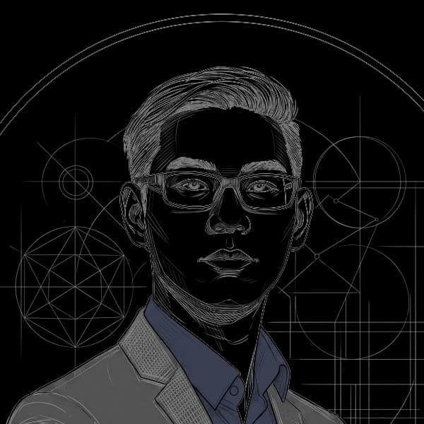 Lijntekening van Wing Fung Lam, AI Developer bij NinA AI Agency