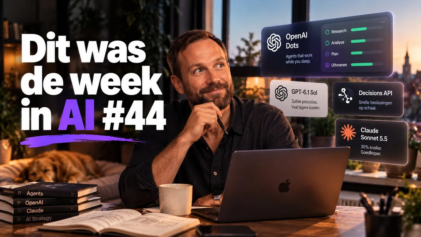 AI die 24/7 werkt - Dit Was De Week In AI #44