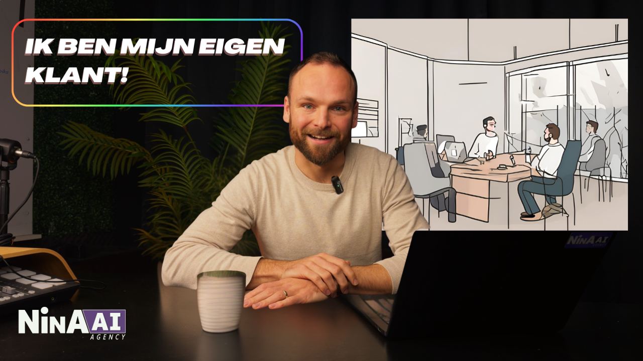 Ik ben klant bij mijn eigen bedrijf