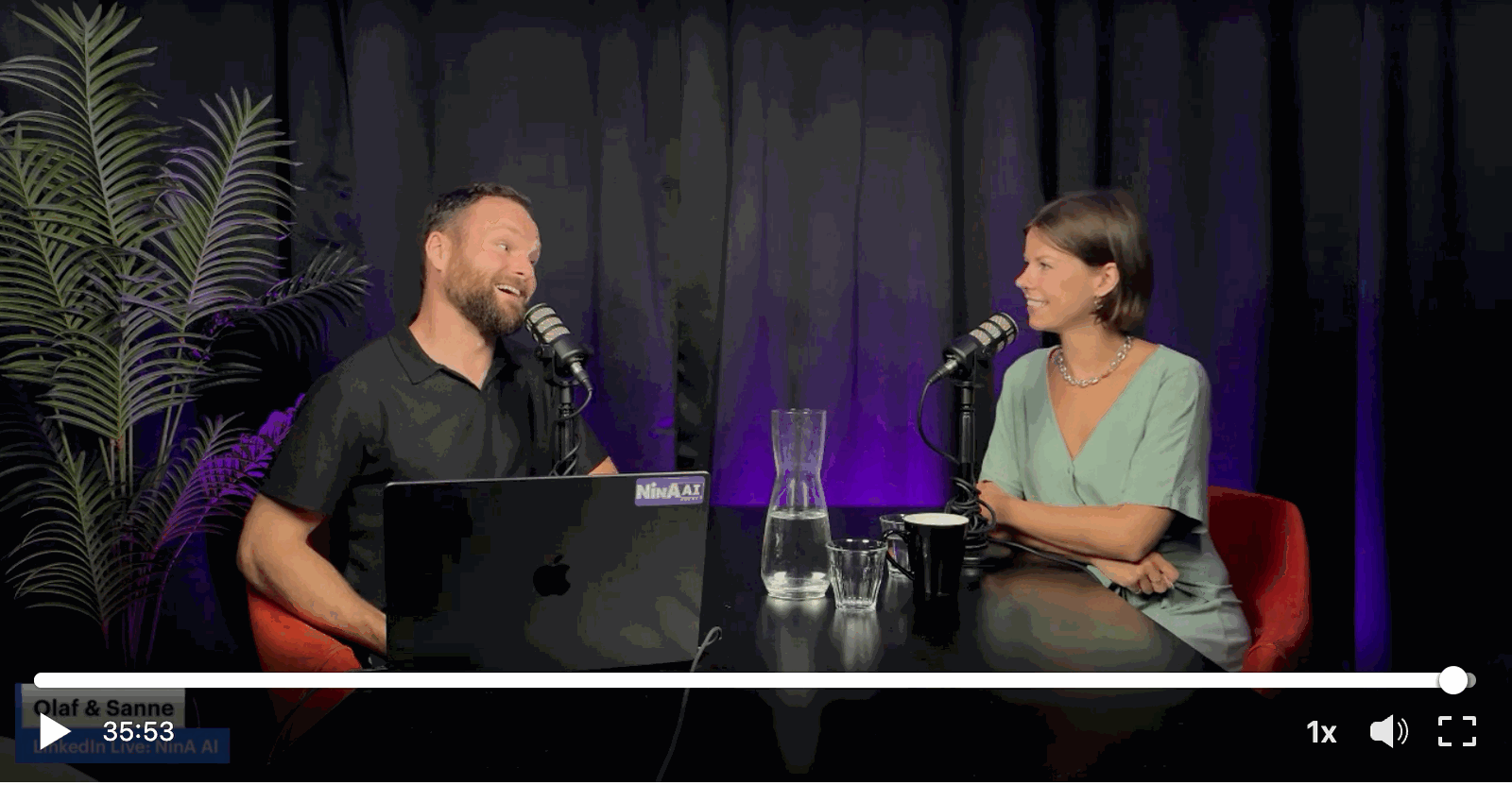 LinkedIn Live met Olaf Lemmens en Sanne Cornelissen