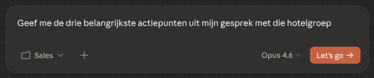 Meeting dag overzicht