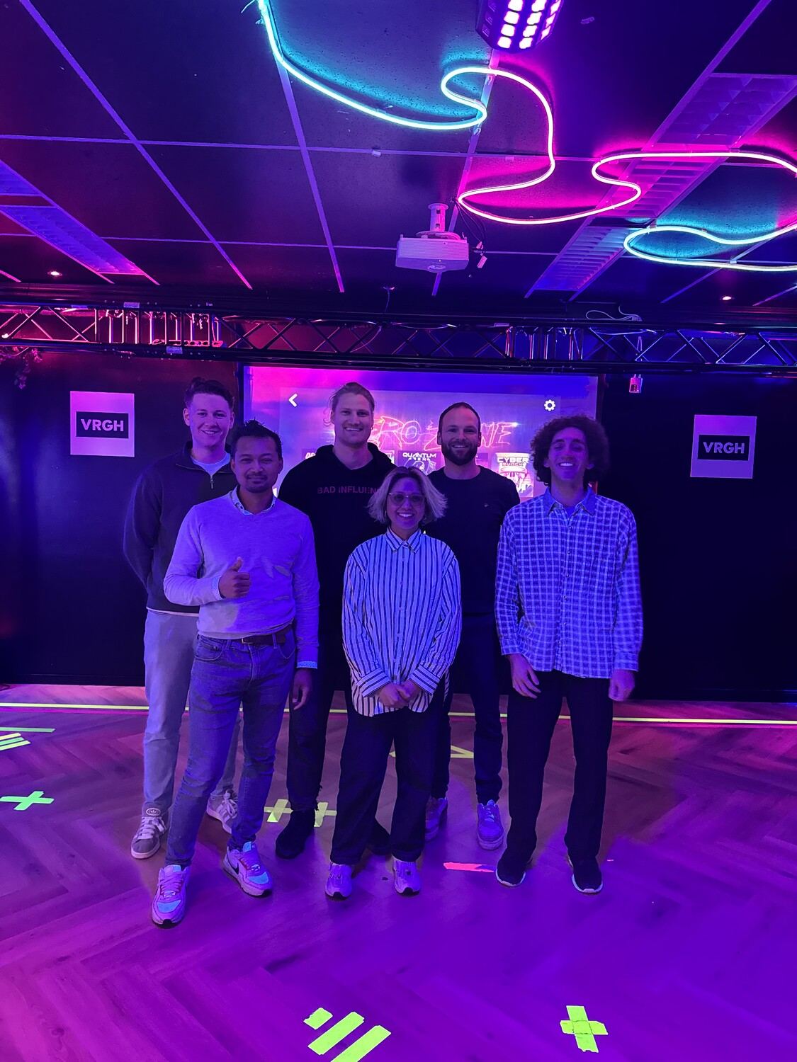 NinA AI teamuitje VR